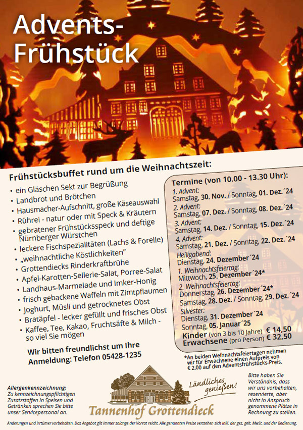 laendlich Fruehstuecken groesses Fruehstuecksbuffet 2023