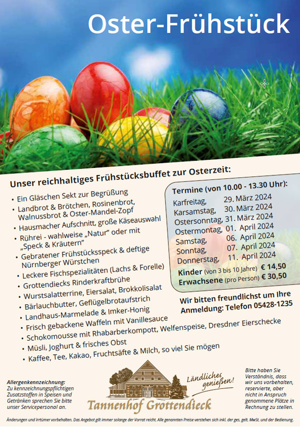 laendlich Fruehstuecken groesses Fruehstuecksbuffet 2023